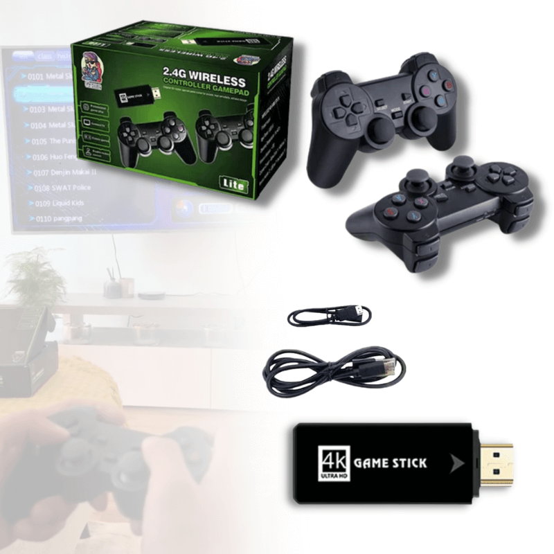 Retro Game Console met 10.000 Spellen - Mode Vibes