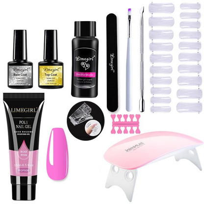 Polygel Nagel Set Zelf Aanbrengen Met Alle Benodigdheden Inclusief
