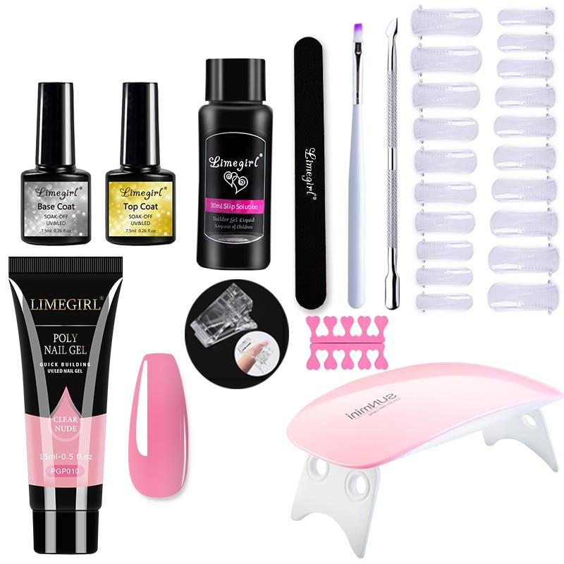 Polygel Nagel Set Zelf Aanbrengen Met Alle Benodigdheden Inclusief