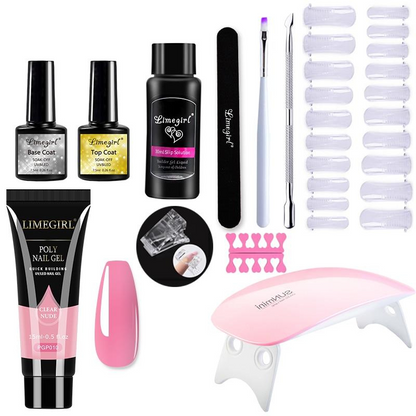 Polygel Nagel Set Zelf Aanbrengen Met Alle Benodigdheden Inclusief