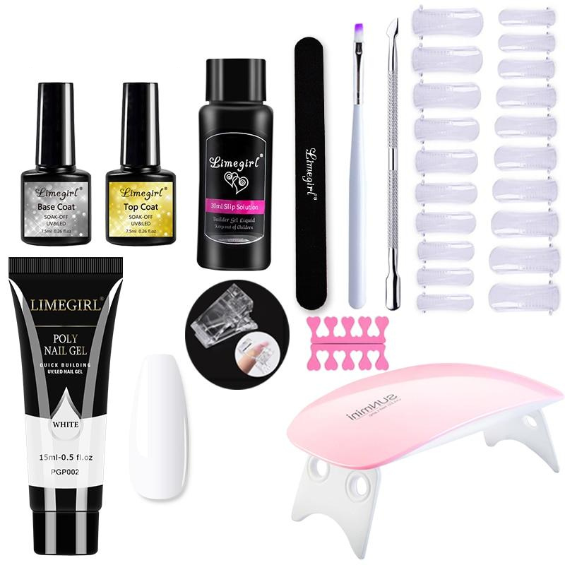 Polygel Nagel Set Zelf Aanbrengen Met Alle Benodigdheden Inclusief