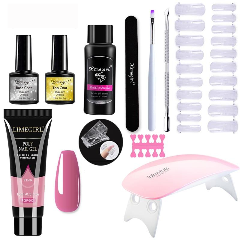 Polygel Nagel Set Zelf Aanbrengen Met Alle Benodigdheden Inclusief