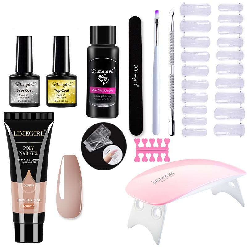 Polygel Nagel Set Zelf Aanbrengen Met Alle Benodigdheden Inclusief
