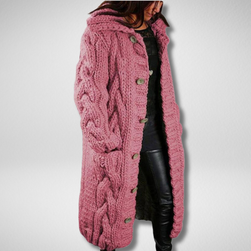 Gebreide Vest Dik Warm voor Dames - Mode Vibes