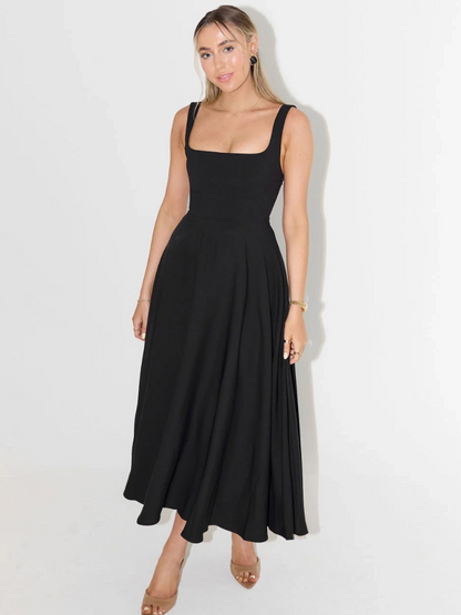 Dames Midi-jurk Elegant Italiaanse Stijl