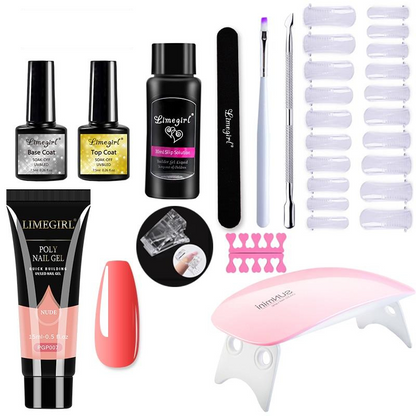 Polygel Nagel Set Zelf Aanbrengen Met Alle Benodigdheden Inclusief