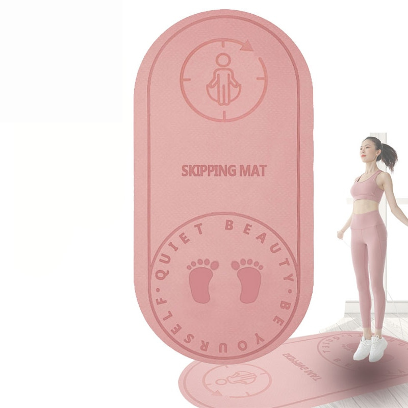 Springtouw Mat voor Thuis Sporten met Geluidsdemping