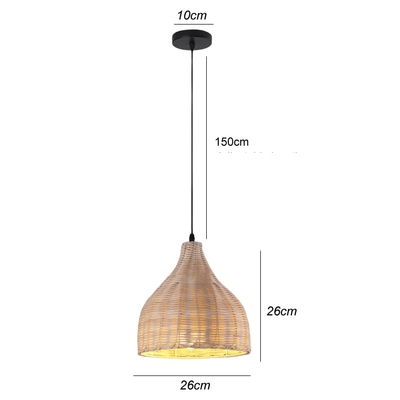 Bamboe Lamp Moderne Duurzame Verlichting