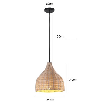 Bamboe Lamp Moderne Duurzame Verlichting