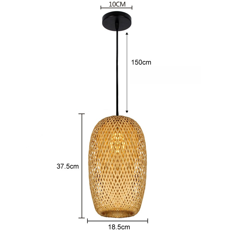 Bamboe Lamp Moderne Duurzame Verlichting