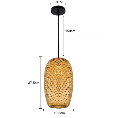 Bamboe Lamp Moderne Duurzame Verlichting