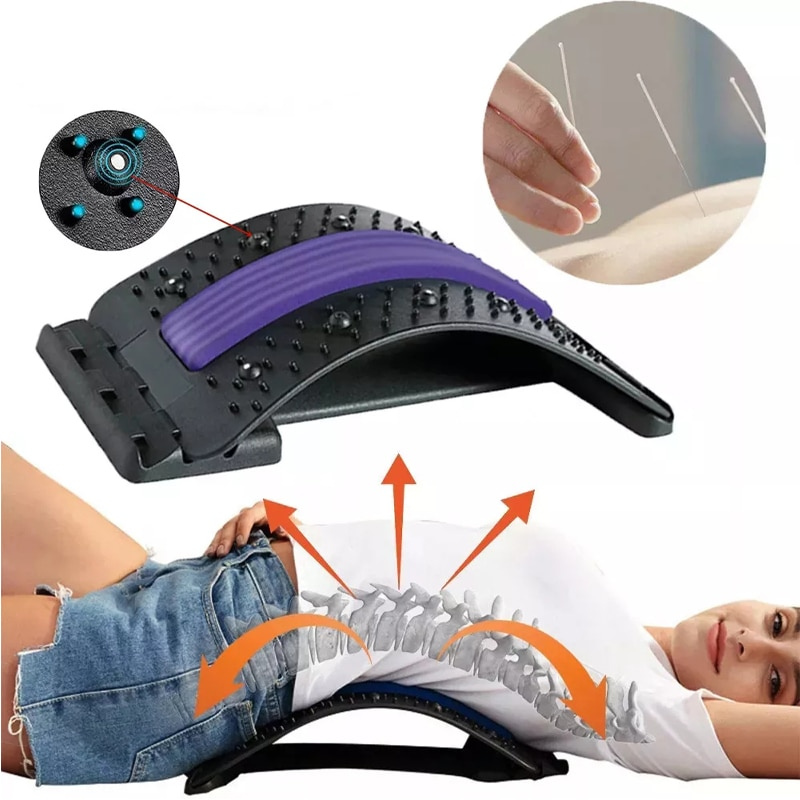 Rugmassage Plank voor Rugpijn Verlichting en Ontspanning