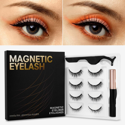 Magnetische Wimper Set Zonder Lijm voor Natuurlijke Look