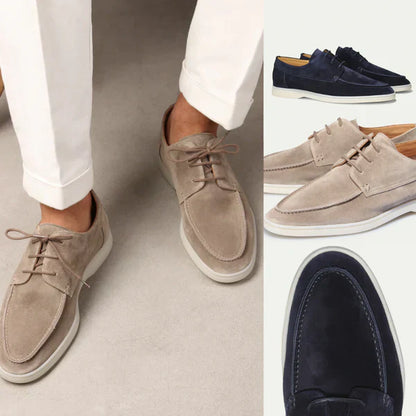 Leren Loafers voor Heren met Veters Luxe Design