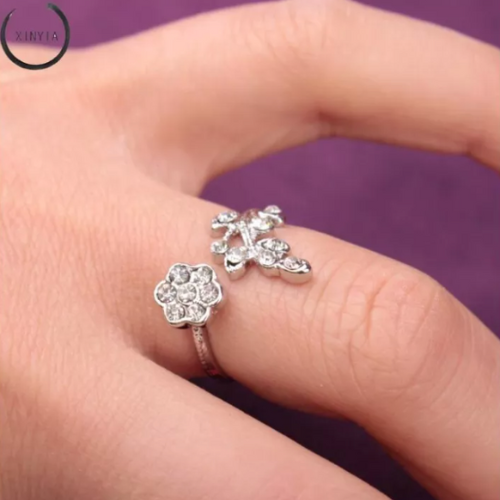Bloemen Ring Schattig Bloemendesign voor Vrouw - Mode Vibes