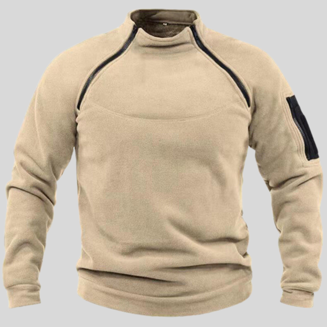 Fleece Pullover met Warme Voering – Arctic Explorer Stijl
