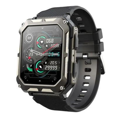 Smartwatch met Hartslagmeter en Stappenteller Robuust - Mode Vibes