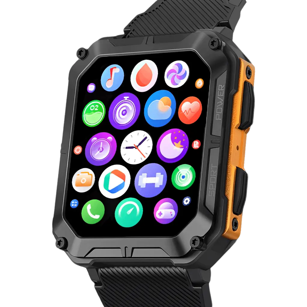 Smartwatch met Hartslagmeter en Stappenteller Robuust