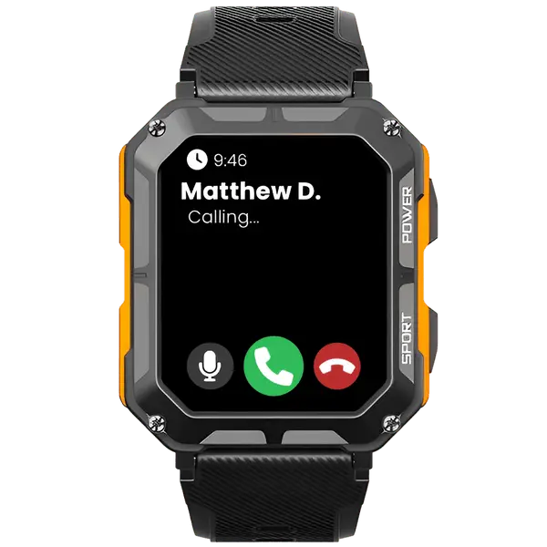 Smartwatch met Hartslagmeter en Stappenteller Robuust