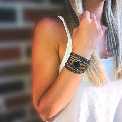 Armband Maanlicht Onyx Beschermende Sieraden