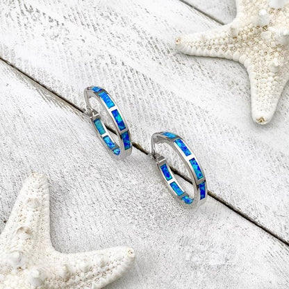 Zilveren Oceaan Ring met Opalen Edelsteen - Mode Vibes