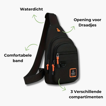 Heren Schoudertas Stevig voor Werk en Reis