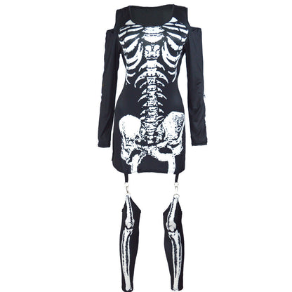 Ornella | Halloween kostuum ingesteld op lange mouwen