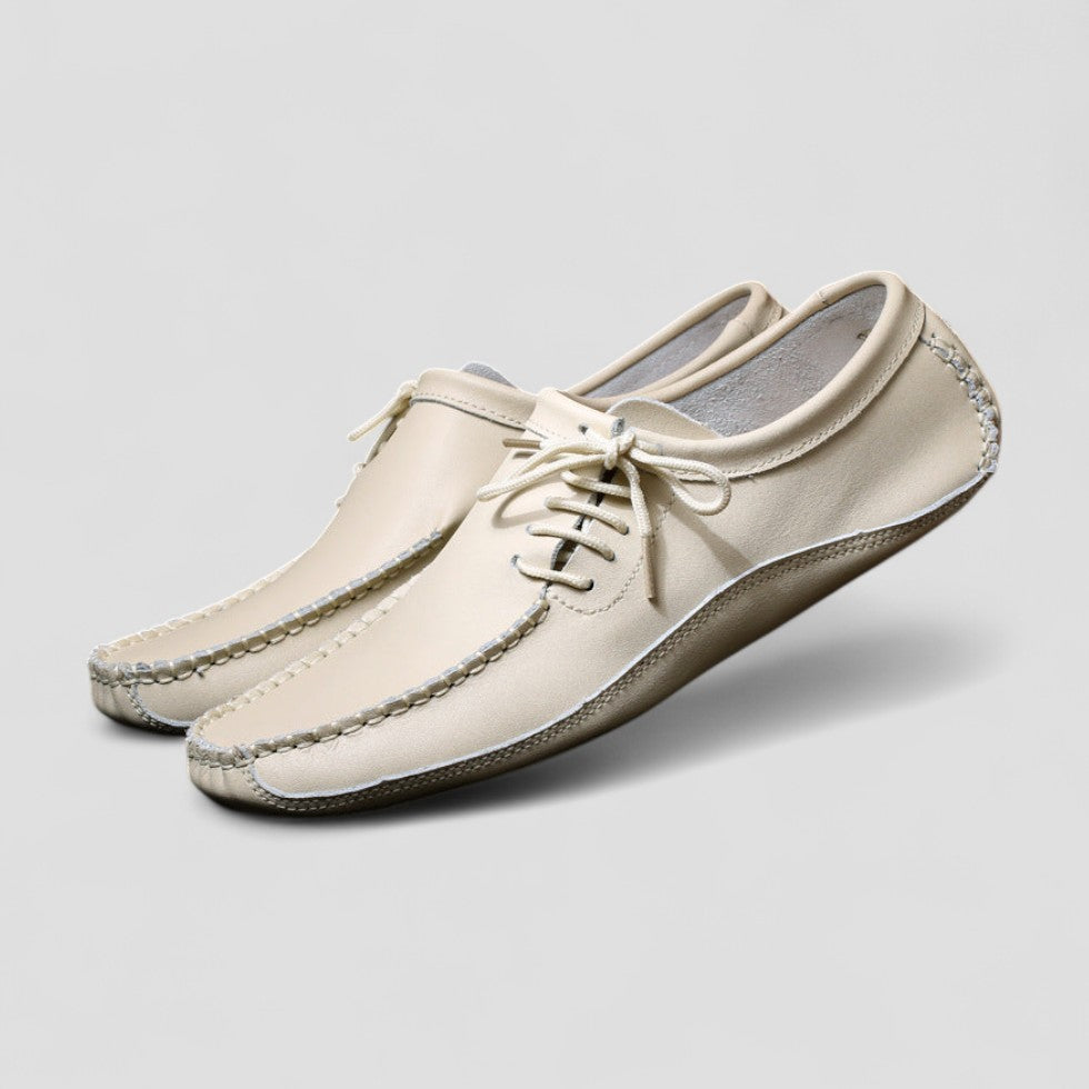 Orthopedische leren loafers voor heren met zachte binnenzool 5