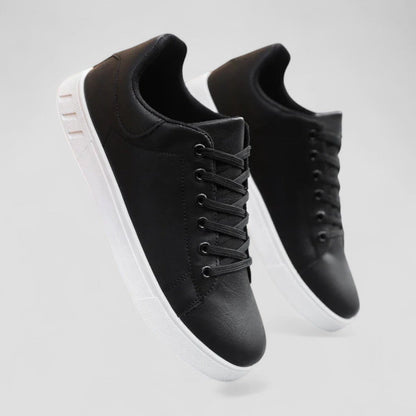 Orthopedische leren sneakers voor heren met casual comfort 2