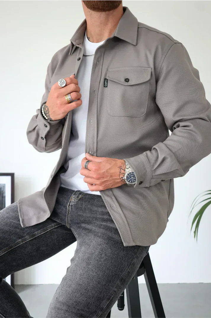 Orvian | Camicia da uomo in cotone 0