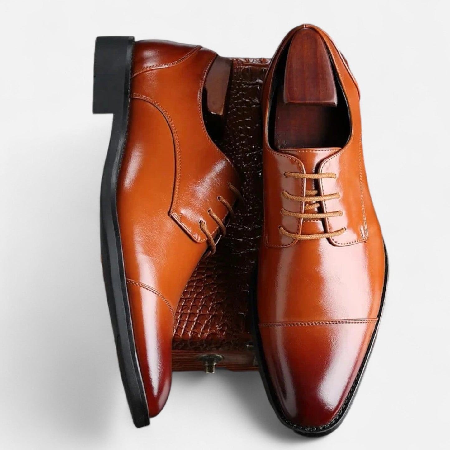 Oudeworld | Heren Schoenen – Premium Leer, Tijdloos Ontwerp & Comfortabel 3