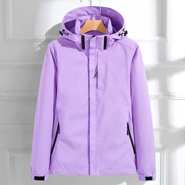 Womens Regenjas Elegante Waterdichte Jas