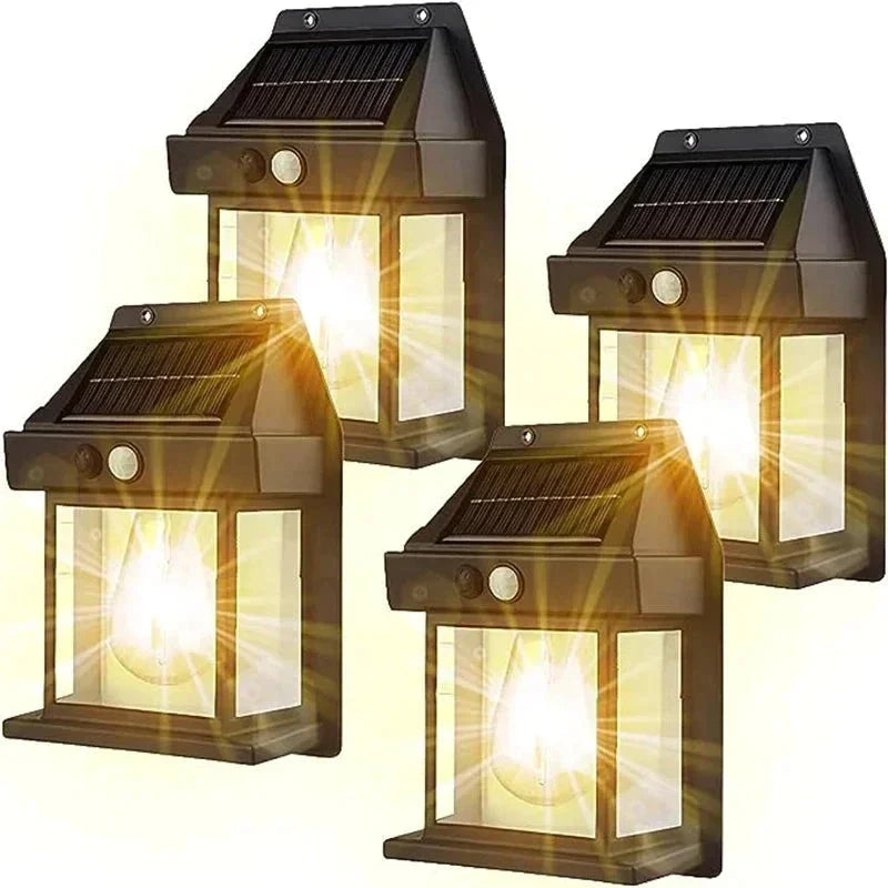 Zonne-Energie Wandlamp Solaris Duurzaam Waterdicht