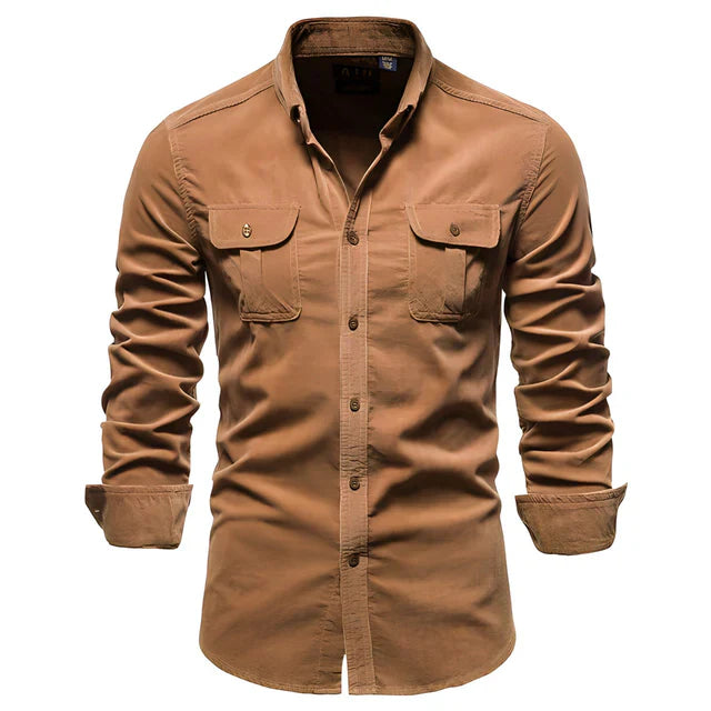 Overhemd Heren | Button-down sluiting & Verzorgde look in seconden