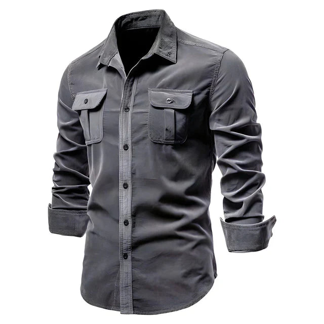Overhemd Heren | Button-down sluiting & Verzorgde look in seconden