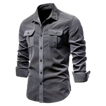 Overhemd Heren | Button-down sluiting & Verzorgde look in seconden
