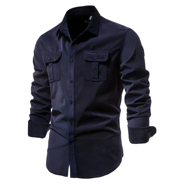Overhemd Heren | Button-down sluiting & Verzorgde look in seconden