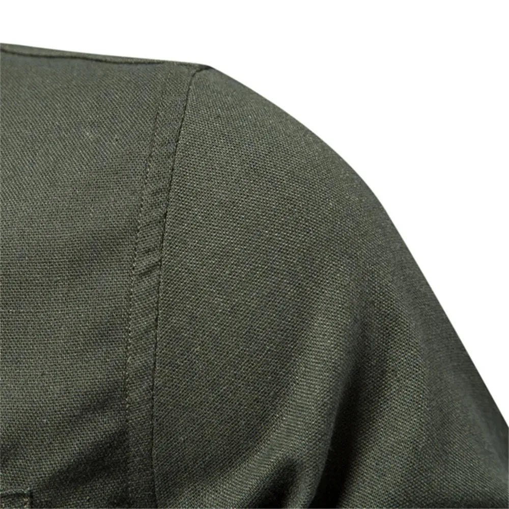 Overhemd met button-down kraag en borstzak