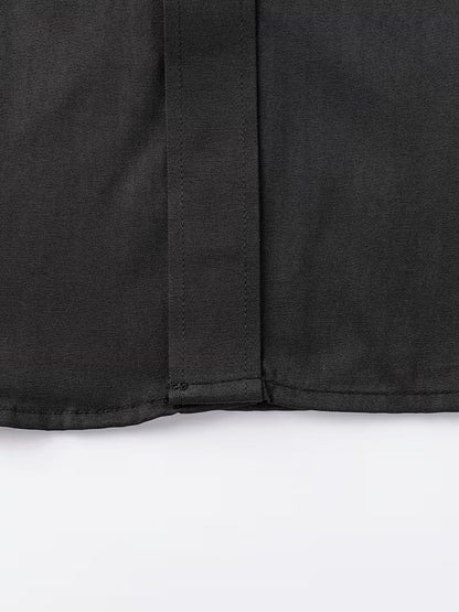 Overhemd met geometrisch patroon en slim fit