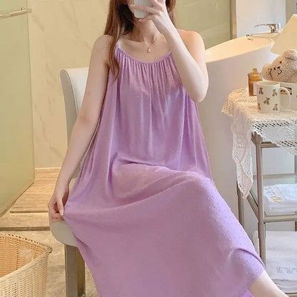 Moonlit Whispers Zomerpyjama Jurk
