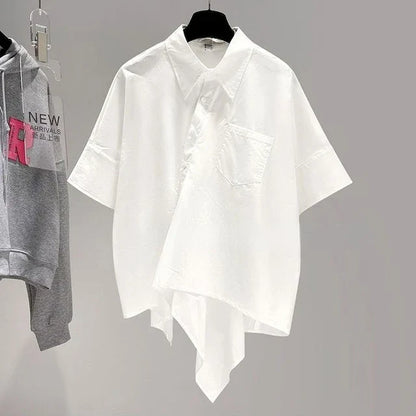 Zomerblouse met Patchwork Design