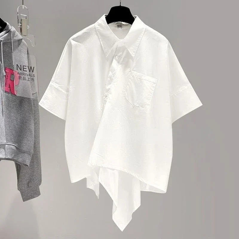 Zomerblouse met Patchwork Design