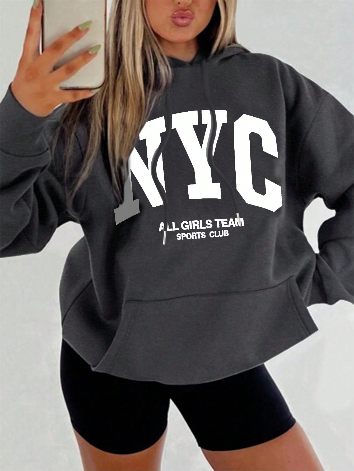 Oversized Hoodie Drop Shoulder Losse Fit - Mode Vibes