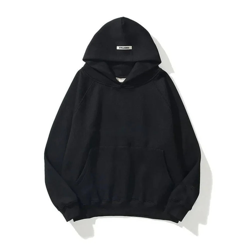 Oversized hoodie voor heren, minimalistische streetwear – heren 3