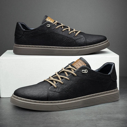 Oxfords Leren Sneakers – Italiaans Leer