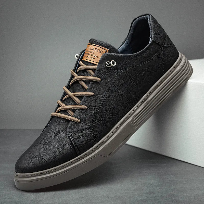 Oxfords Leren Sneakers – Italiaans Leer