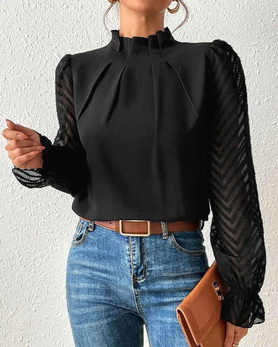Vrouwelijke Elegante Boaz Blouse