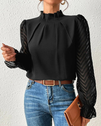 Vrouwelijke Elegante Boaz Blouse