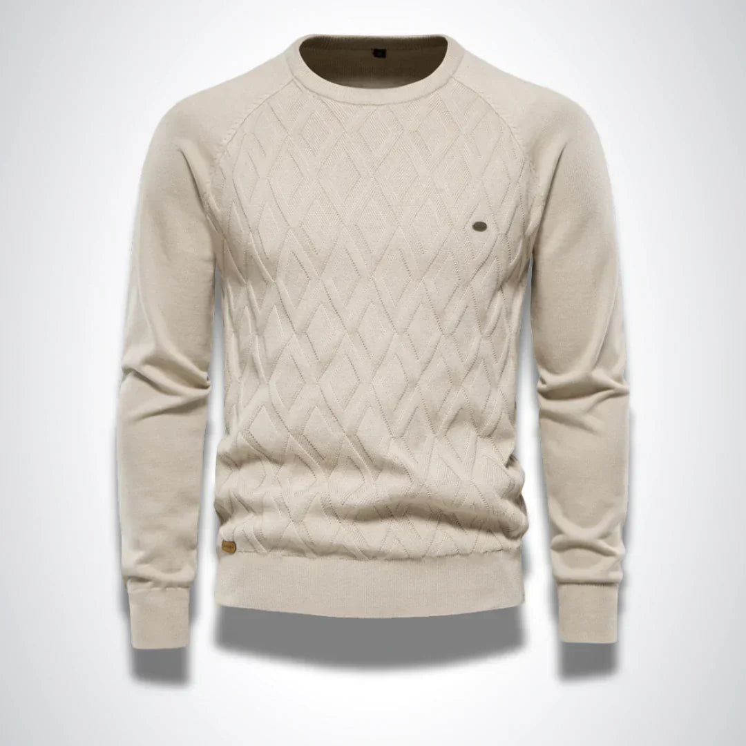 Gebreide Heren Trui Stijlvol Warm Jurre Design