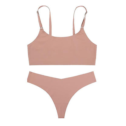 Comfortabele Naadloze Lingerie Set voor Elke Dag